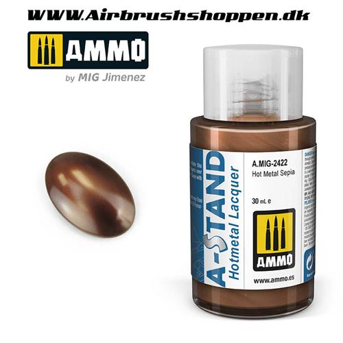 A.MIG 2422 Hot Metal Sepia   A-Stand paint 30 ml